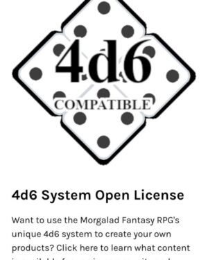 4d6 TTRPG SYSTEM OPEN LICENSE